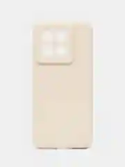 Молочный чехол для Xiaomi 14 ( Сяоми 14 ) силиконовый , прозрачный