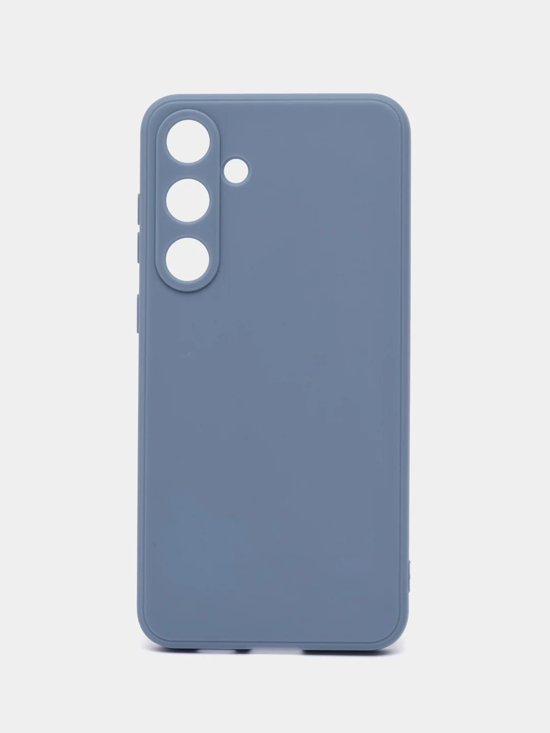 Синий меланж чехол для Samsung Galaxy S24 Plus 5G ( Самсунг С24 Плюс )силиконовый ,