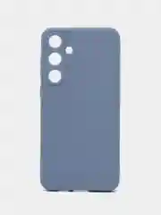 Синий меланж чехол для Samsung Galaxy S24 Plus 5G ( Самсунг С24 Плюс )силиконовый ,
