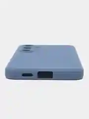 Синий чехол для Samsung Galaxy S24 Plus 5G ( Самсунг С24 Плюс )силиконовый ,