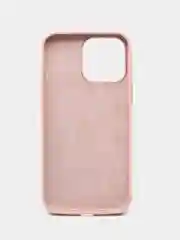 Пудровый чехол Silicone Case для iPhone 14, 14 Pro, 14 Plus, 14 Pro Max, с закрытым низом