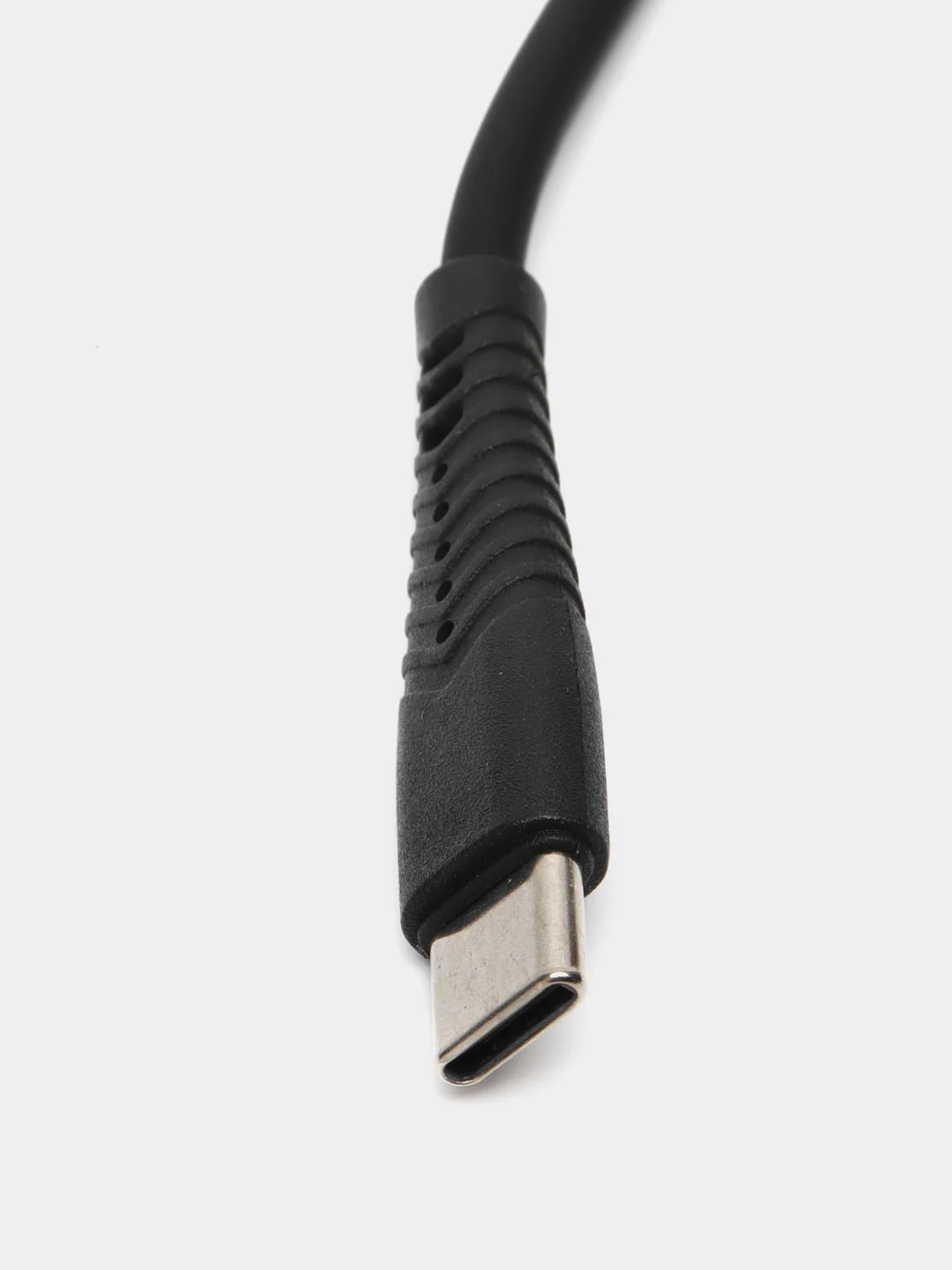 USB кабель для зарядки Denmen на Micro / Lightning (iPh) 2.4A 1м силиконовый черный