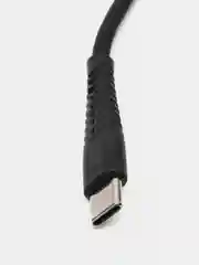 USB кабель для зарядки Denmen на Micro / Lightning (iPh) 2.4A 1м силиконовый черный