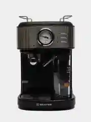 Кофеварка рожковая BRAYER BR1115, 15 бар, эспрессо, капучино, латте