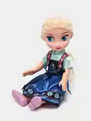 Синий набор Холодное сердце / Музыкальная кукла Эльза Холодное сердце /Набор кукла Эльза и туфли