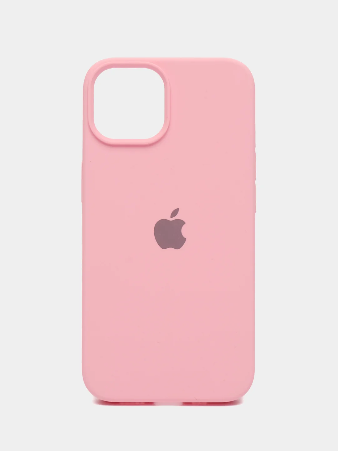 Пурпурный чехол Silicone Case для iPhone 14, 14 Pro, 14 Plus, 14 Pro Max, с закрытым низом