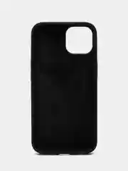 Черный чехол Silicone Case для iPhone 14, 14 Pro, 14 Plus, 14 Pro Max, с закрытым низом