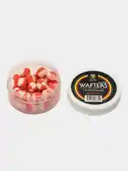 Бойлы нейтральной плавучести Wafters twincolor LION BAITS Земляника 14мм
