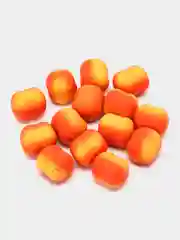 Бойлы нейтральной плавучести Wafters twincolor LION BAITS Клубника - Мед 14мм