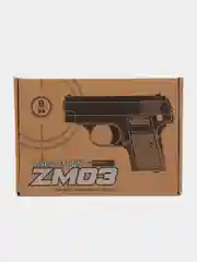 Серый пневматический пистолет ZM03