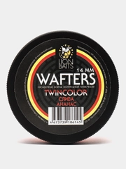 Бойлы нейтральной плавучести Wafters twincolor LION BAITS Слива - Ананас 14мм