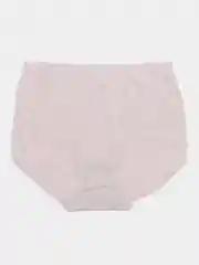 Сиреневый трусы бесшовные, с высокой посадкой, one size 52-60, больших размеров