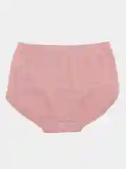 Розовый трусы бесшовные, с высокой посадкой, one size 52-60, больших размеров