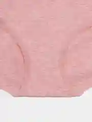 Розовый трусы бесшовные, с высокой посадкой, one size 52-60, больших размеров