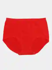 Красный трусы бесшовные, с высокой посадкой, one size 52-60, больших размеров