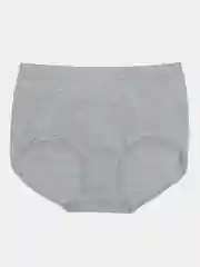 Голубой трусы бесшовные, с высокой посадкой, one size 52-60, больших размеров