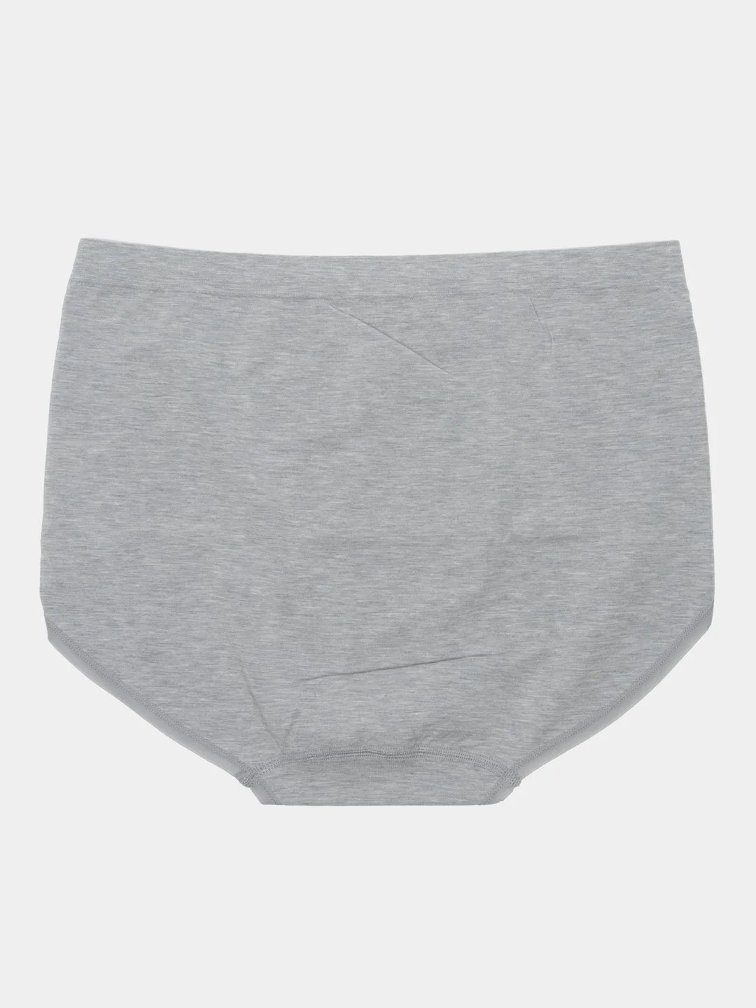 Голубой трусы бесшовные, с высокой посадкой, one size 52-60, больших размеров