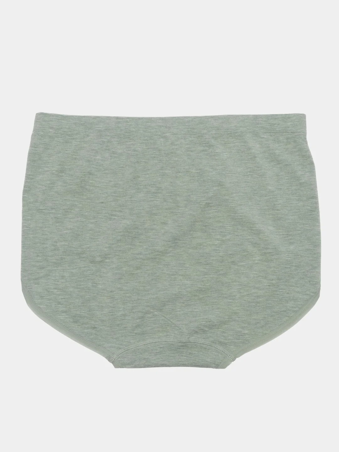 Зеленый трусы бесшовные, с высокой посадкой, one size 52-60, больших размеров