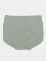 Зеленый трусы бесшовные, с высокой посадкой, one size 52-60, больших размеров