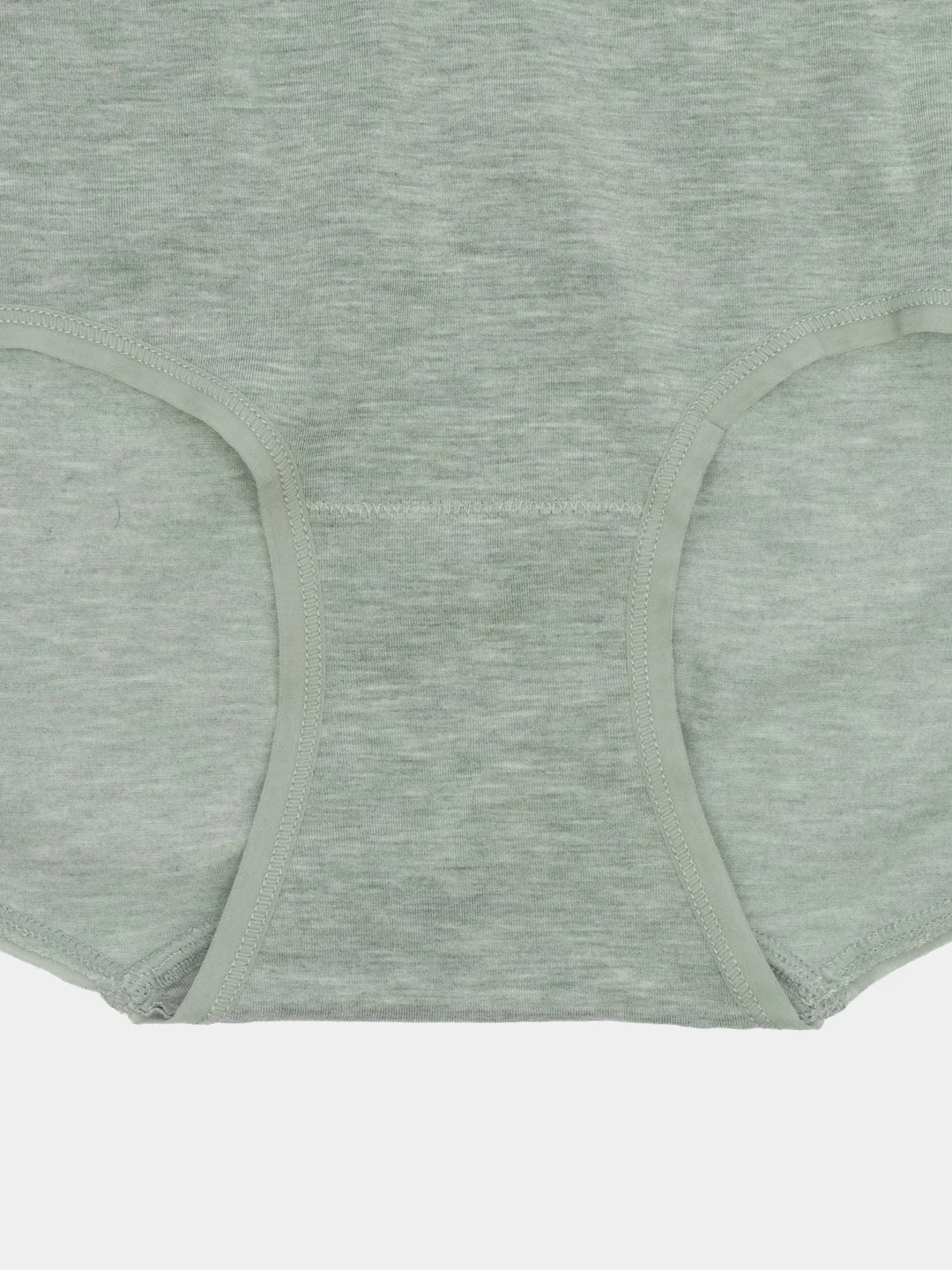 Зеленый трусы бесшовные, с высокой посадкой, one size 52-60, больших размеров