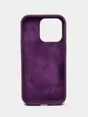 Пурпурный чехол Silicone Case для iPhone 14, 14 Pro, 14 Plus, 14 Pro Max, с закрытым низом
