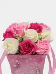 Марсала букет из вспененного мыла , подарок на Новый год маме,сестре,коллеге ,подарочный набор