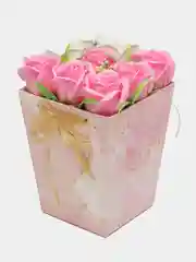 Фуксия букет из вспененного мыла , подарок на Новый год маме,сестре,коллеге ,подарочный набор