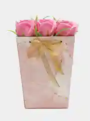 Фуксия букет из вспененного мыла , подарок на Новый год маме,сестре,коллеге ,подарочный набор