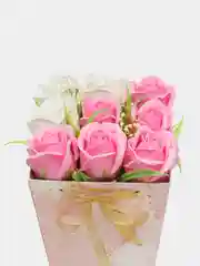 Фуксия букет из вспененного мыла , подарок на Новый год маме,сестре,коллеге ,подарочный набор