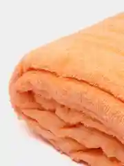 Светло-оранжевый простыня махровая  150*200, 180*220,100% хлопок