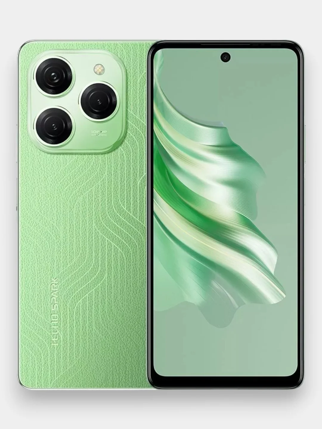 Зеленый смартфон Tecno spark 20 pro 12+9 / 256Gb