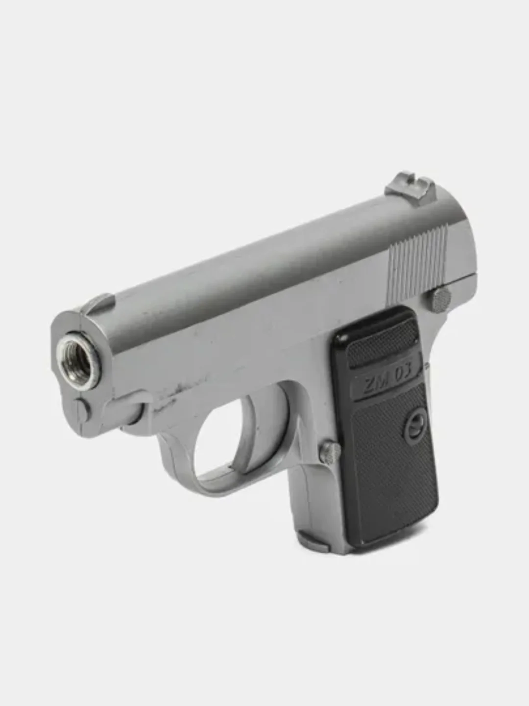 Серый пневматический пистолет ZM03