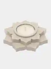 Подсвечник Мандала из гипса