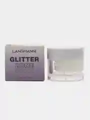 Черный гель глиттер LANGMANNI Zone