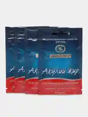 Маска для лица гиалуроновая Красная икра и спирулина от морщин, лифтинг 4 шт