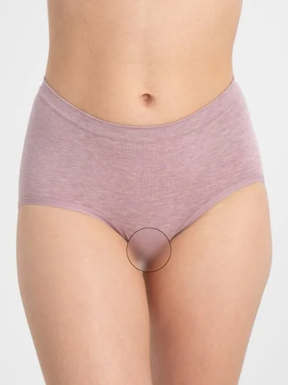 Черный трусы бесшовные, с высокой посадкой, one size 52-60, больших размеров