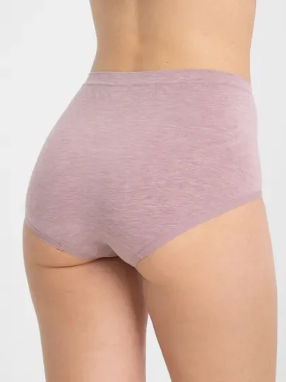 Черный трусы бесшовные, с высокой посадкой, one size 52-60, больших размеров