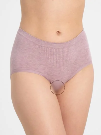 Черный трусы бесшовные, с высокой посадкой, one size 52-60, больших размеров