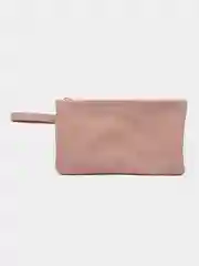 Розовый косметичка эко кожа