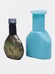 Силиконовая форма "Бутылочка коньяка" молд для шоколада