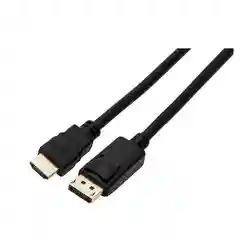 Черный кабель интерфейсный Filum FL-C-DPM-HM-1M 1 м