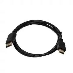 Черный кабель интерфейсный Filum FL-C-DPM-HM-1M 1 м