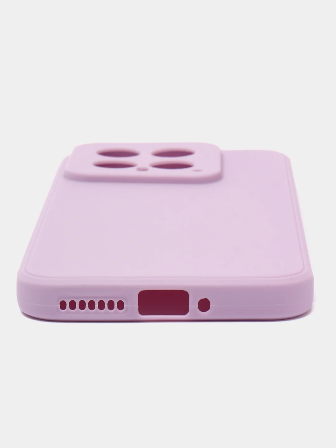 Лавандовый чехол для Xiaomi 14 ( Сяоми 14 ) силиконовый , прозрачный