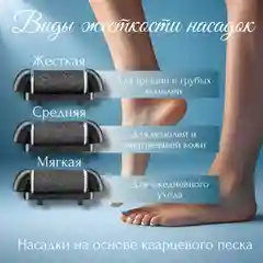 Пемза электрическая для пяток ног, 14 в 1, пилка для пяток, роликовая пилка, педикюр