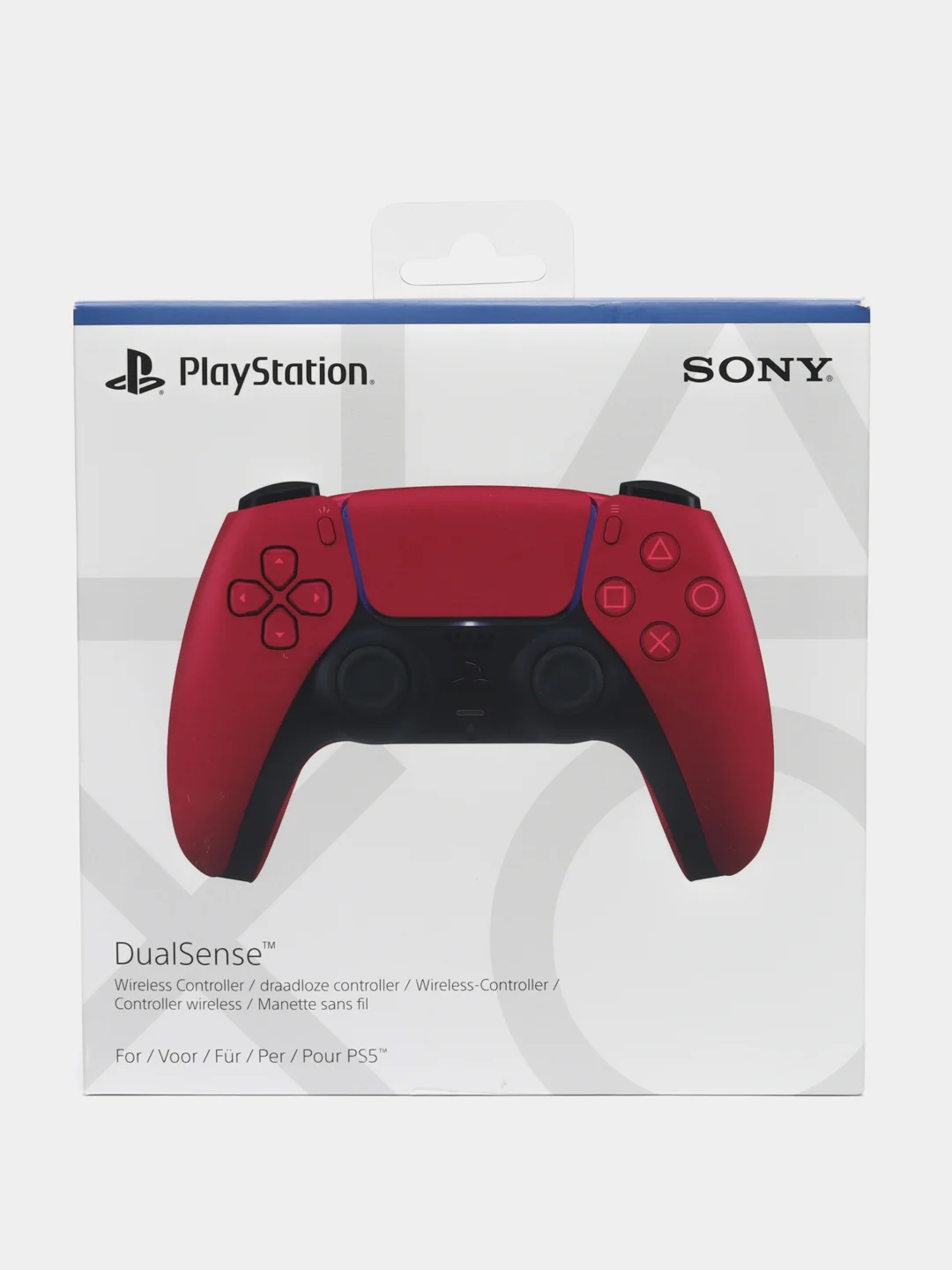 Красный геймпад Sony PlayStation 5 DualSense