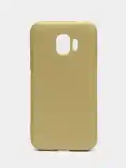 Золотой силиконовый матовый чехол для Samsung J2 2018