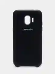 Черный чехол силикон ковер для Samsung J2 2018,J3 2017,J5 2017, J7 2017