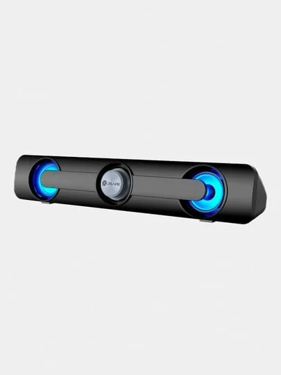 Черный саундбар Oklick OK-531S 2.0, 6Вт, Bluetooth, для компьютера, ТВ