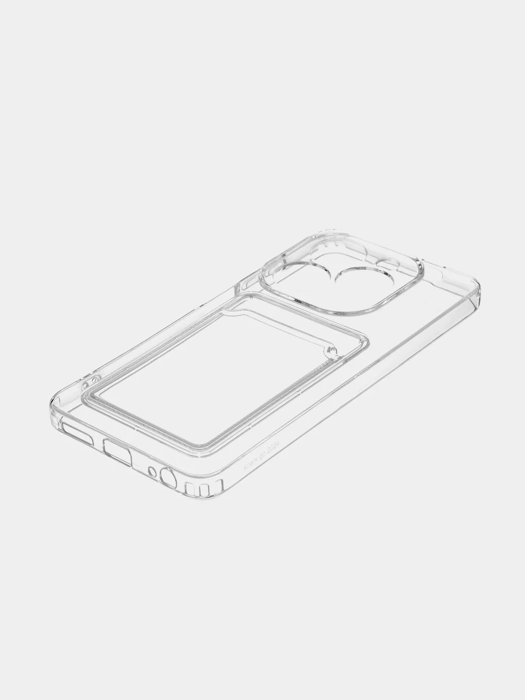 Молочный чехол для Infinix Hot 40i, Tecno Spark 20 / Go 2024 силиконовый BROSCORP с защитой камер