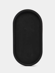 Декоративная подставка / поднос из гипса 18 * 9,5 см